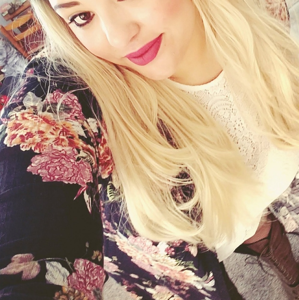 Longline Floral Cardigan w/hood